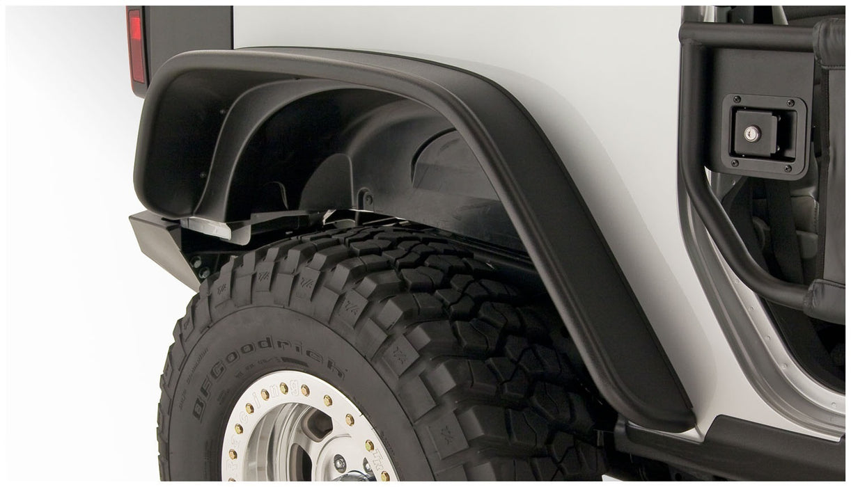 Bushwacker 10919-07 Flat Style Fender Flares - Truck Part Superstore