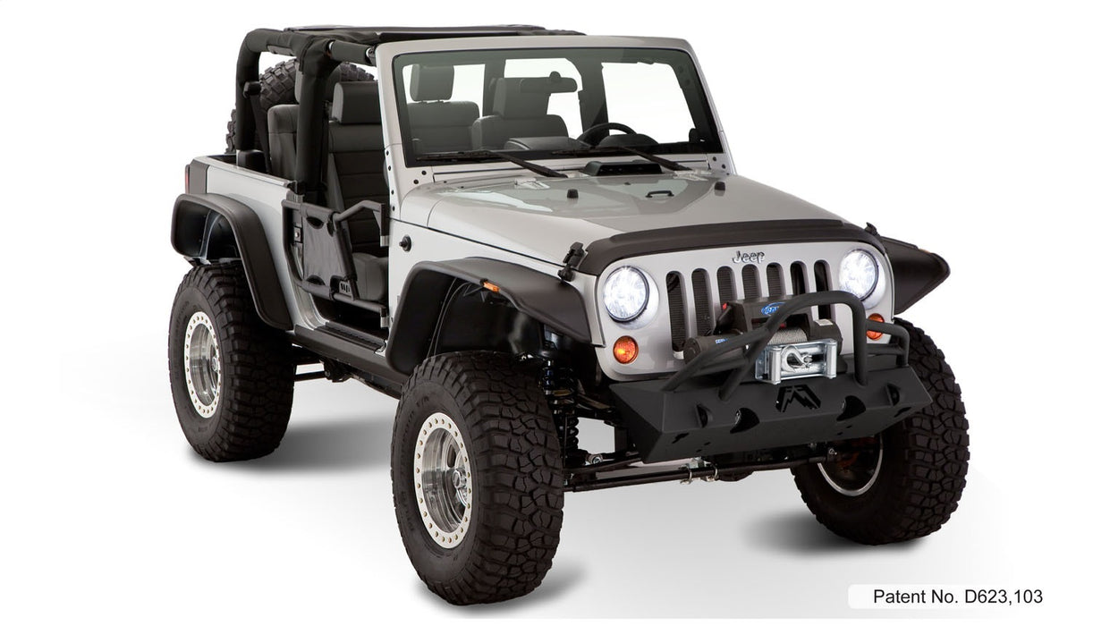 Bushwacker 10919-07 Flat Style Fender Flares - Truck Part Superstore