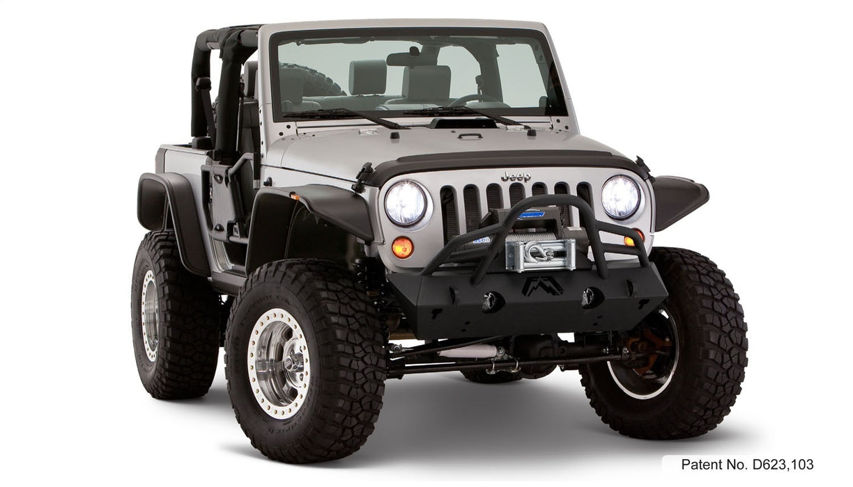 Bushwacker 10919-07 Flat Style Fender Flares - Truck Part Superstore
