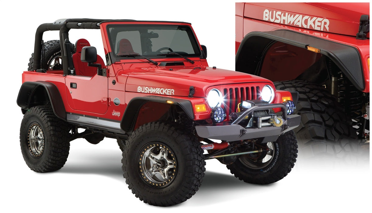 Bushwacker 10920-07 Flat Style Fender Flares - Truck Part Superstore