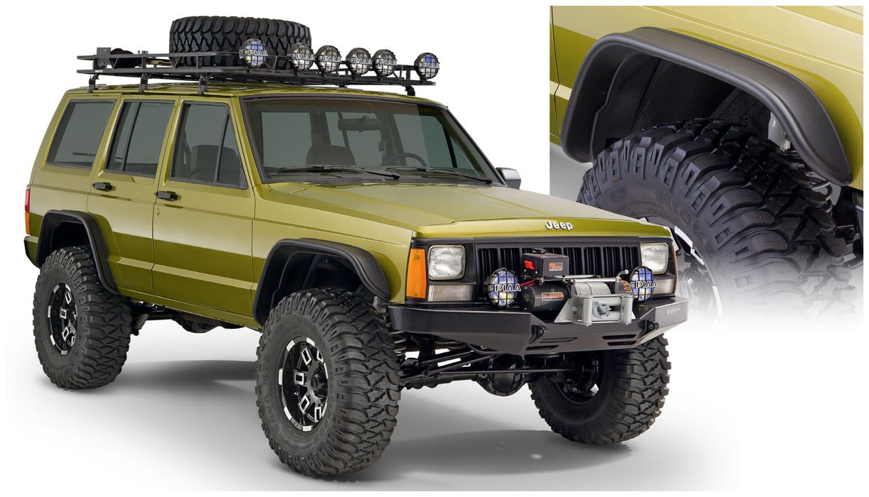 Bushwacker 10922-07 Flat Style Fender Flares - Truck Part Superstore
