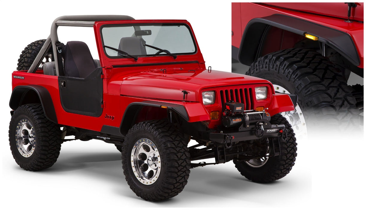 Bushwacker 10924-07 Flat Style Fender Flares - Truck Part Superstore
