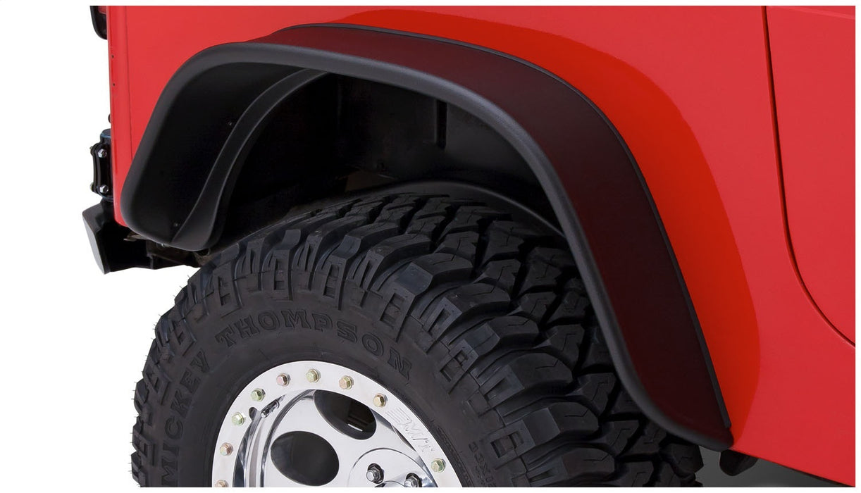 Bushwacker 10924-07 Flat Style Fender Flares - Truck Part Superstore