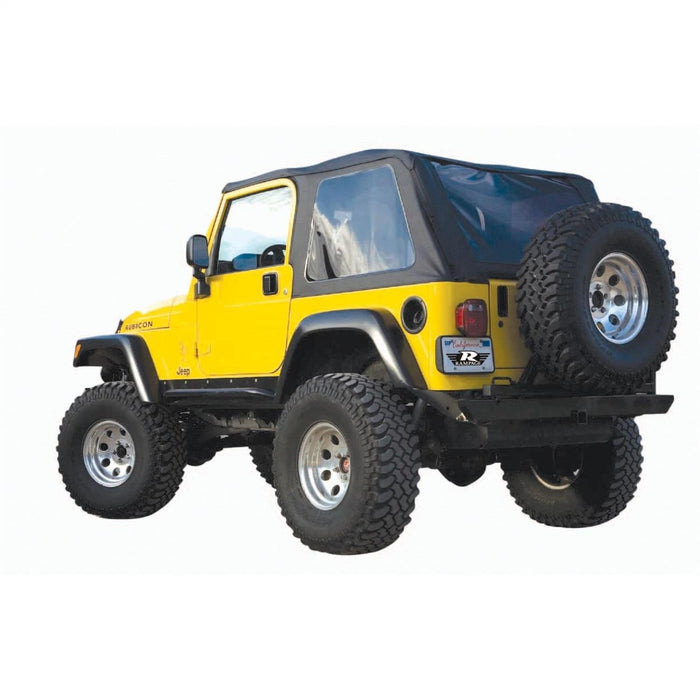 Rampage 109535 Frameless Soft Top Kit; Black Diamond; w/Tinted Windows; - Truck Part Superstore