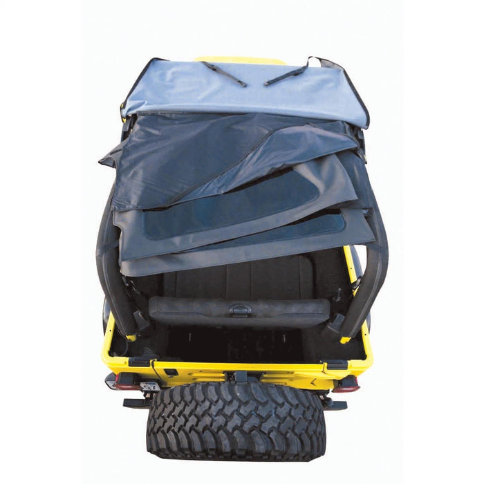 Rampage 109535 Frameless Soft Top Kit; Black Diamond; w/Tinted Windows; - Truck Part Superstore