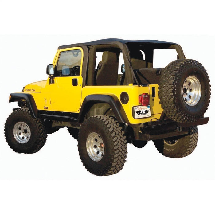 Rampage 109535 Frameless Soft Top Kit; Black Diamond; w/Tinted Windows; - Truck Part Superstore