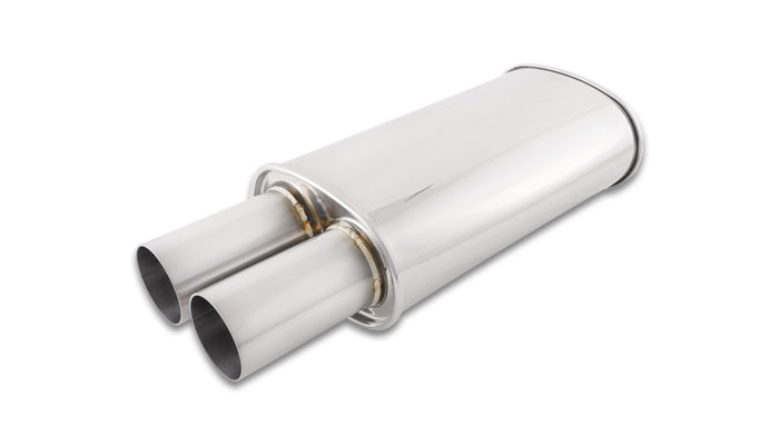 Vibrant Performance 1095 STREETPOWER Oval Muffler - Truck Part Superstore