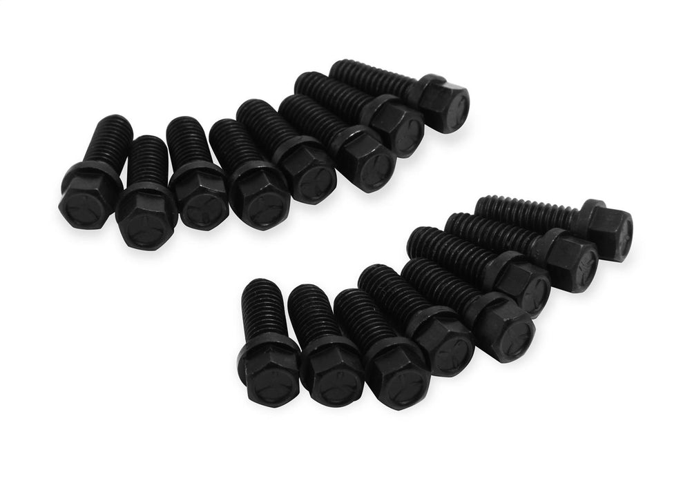 Hooker 10984HKR Super Competition Header Bolt; 3/8 - 16 x 1 in.; Quantity 16; - Truck Part Superstore