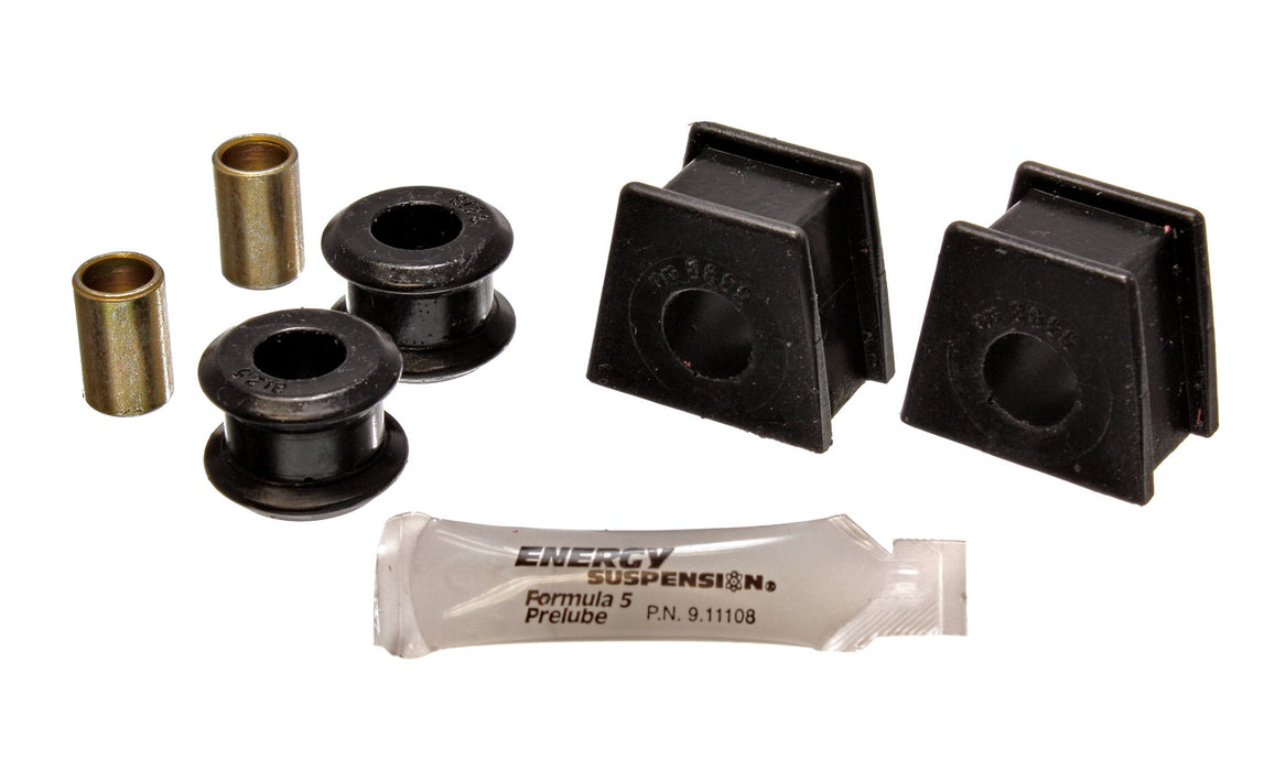 Energy Suspension 10.5101G Sway Bar Bushing Set; Black; Front; Bar Dia. 9/16 in.; Performance Polyurethane; - Truck Part Superstore