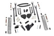 Rough Country 57970 6 Inch Ford 4-Link Suspension Lift Kit w/V2 Shocks 05-07 F-250/350 Diesel Rough Country - Truck Part Superstore