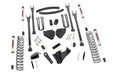 Rough Country 57870 6 Inch Ford 4-Link Suspension Lift Kit w/V2 Shocks 05-07 F-250/350 Gas Rough Country - Truck Part Superstore