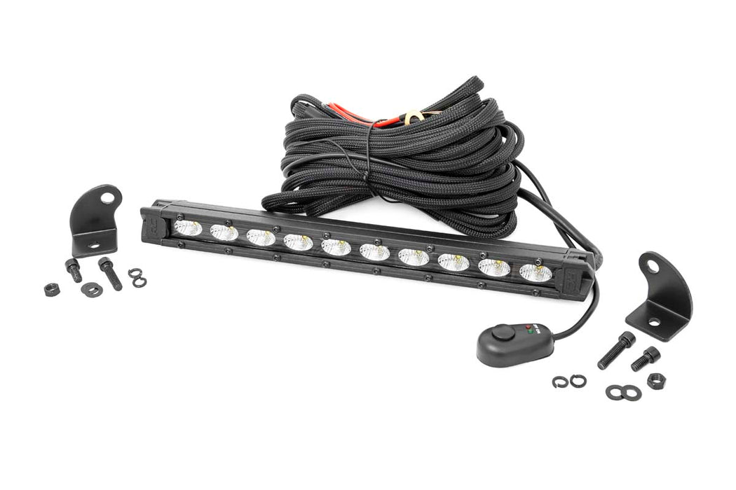 Rough Country 70411ABL 10-Inch Slimline Cree LED Light Bar Black Series Rough Country - Truck Part Superstore