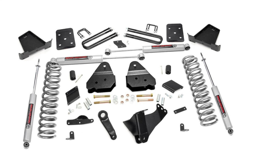 Rough Country 534.20 Suspension Lift Kit w/Shocks; 4.5 in. Lift; - Truck Part Superstore