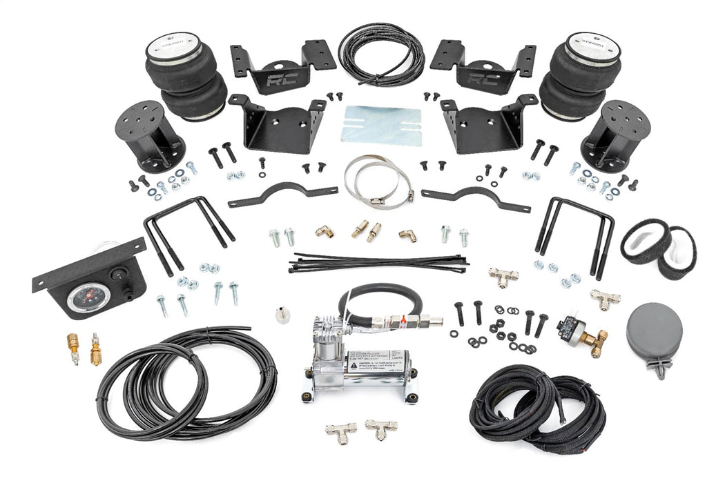 Rough Country 100074C Air Spring Kit 7.5 Inch Lift with Onboard Air Compressor 11-19 Chevy/GMC 2500HD/3500HD Rough Country - Truck Part Superstore