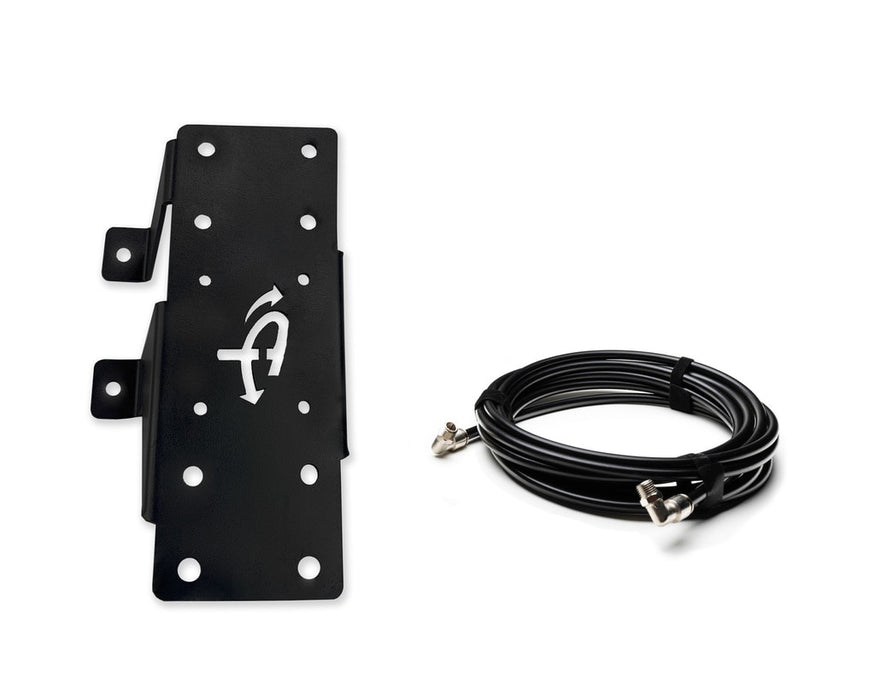 Up Down Air 110-1620 Tacoma Air Compressor Bracket And Hardware For 16-20 Toyota Tacoma Engine Bay for ARB And UDA Dual Air Air Compressor Black UP Down Air - Truck Part Superstore