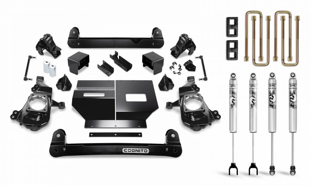 Cognito Motorsports Truck 110-P0890 Cognito 4-Inch Standard Lift Kit with Fox PS 2.0 IFP for 20-22 Silverado/Sierra 2500/3500 2WD/4WD - Truck Part Superstore