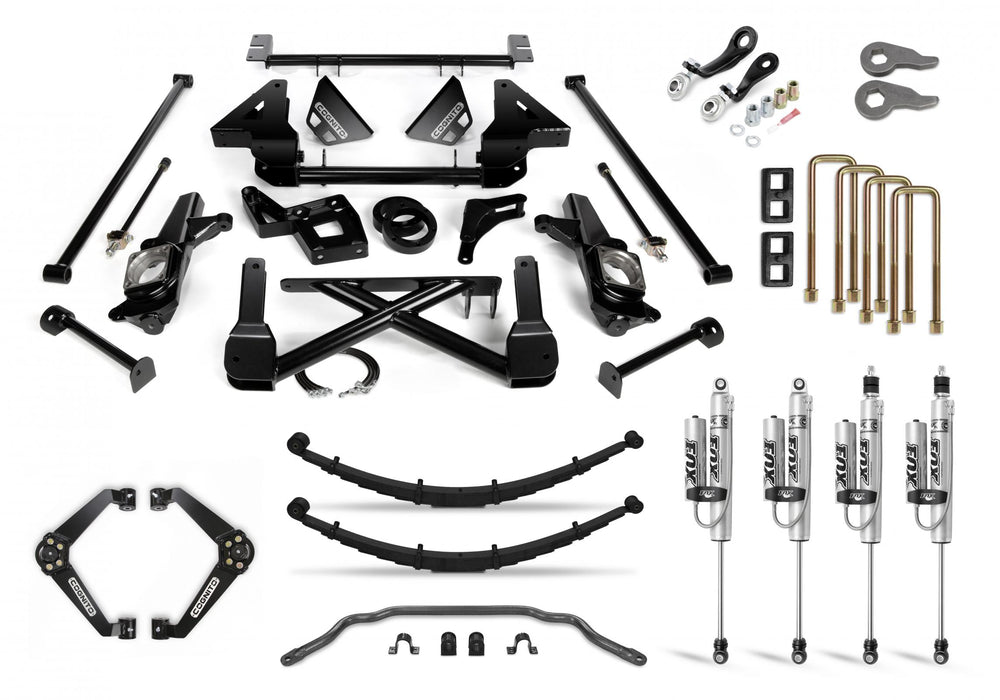Cognito Motorsports Truck 110-P0999 Cognito 12-Inch Performance Lift Kit with Fox PSRR 2.0 Shocks for 01-10 Silverado/Sierra 2500/3500 2WD/4WD - Truck Part Superstore