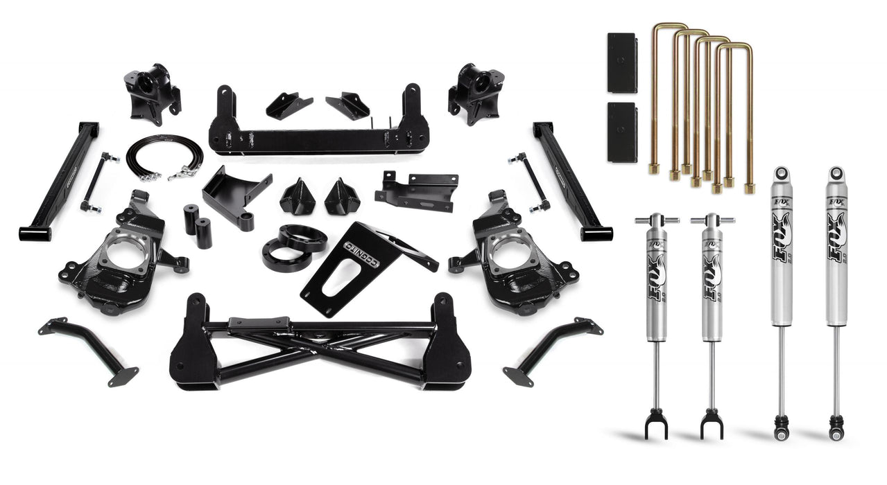 Cognito Motorsports Truck 110-P1032 Cognito 7-Inch Standard Lift Kit with Fox PSMT 2.0 Shocks For 20-22 Silverado/Sierra 2500/3500 2WD/4WD - Truck Part Superstore