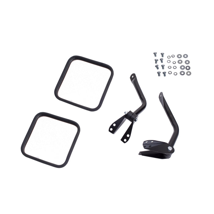 Omix 11001.02 Door Mirror Kit; Black; Left And Right; - Truck Part Superstore