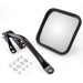 Omix 11001.09 Door Mirror; Left; Head/Arm Kit; Black; - Truck Part Superstore