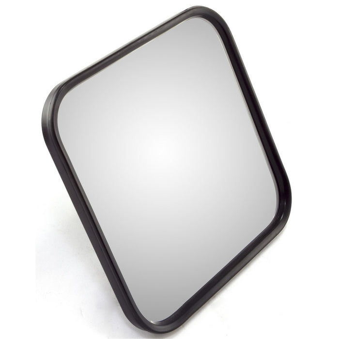 Omix 11002.06 Mirror Head; Left And Right; Square; Narrow; Black; Incl. Pivot; - Truck Part Superstore