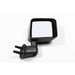 Omix 11002.12 Door Mirror; Right; Black; - Truck Part Superstore