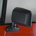 Omix 11002.17 Door Mirror; Left; Black; - Truck Part Superstore