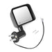 Omix 11002.24 Door Mirror; Right; Power; Black; Heated; - Truck Part Superstore