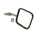 Rugged Ridge 11010.02 Replacement Mirror And Arm; Right [Passenger] Side; Chrome; - Truck Part Superstore