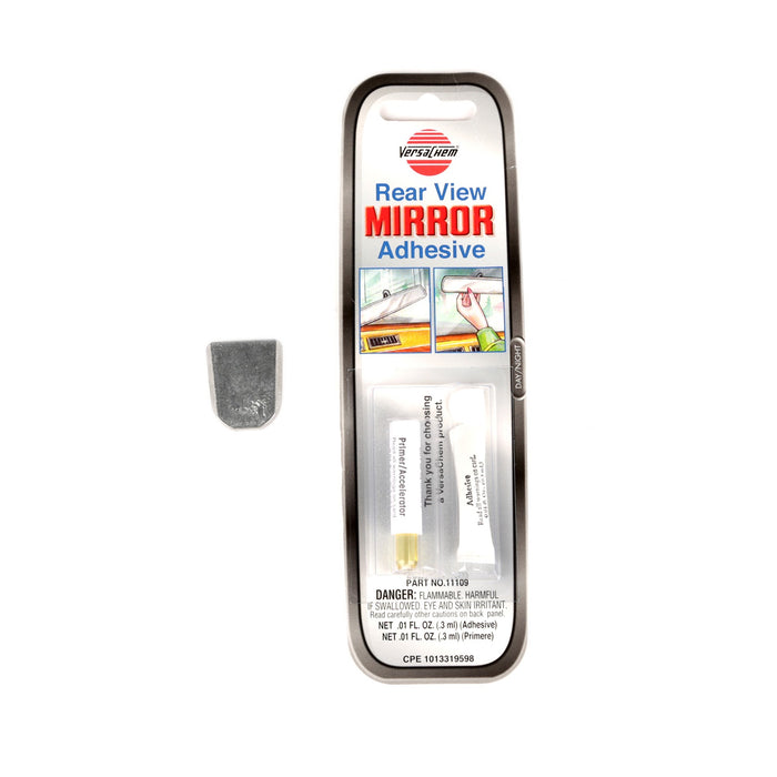 Omix 11021.02 Rear View Mirror Mounting Kit; Incl. 2 Buttons/Adhesive; Interior; - Truck Part Superstore