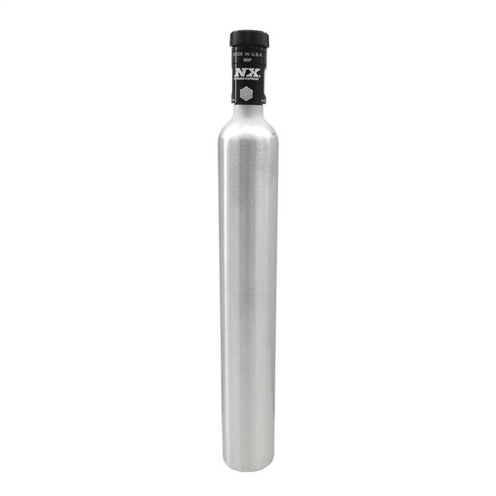 Nitrous Express 11021 7 OZ MINI-BOTTLE W0/MOTORCYCLE VALVE (2 DIA. X 11.36 TALL) - Truck Part Superstore