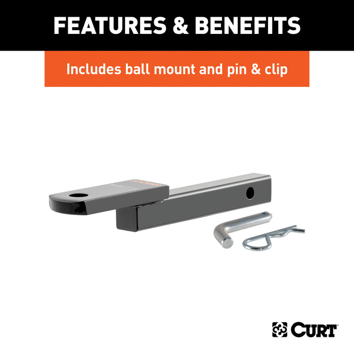 CURT 110243 Class 1 Hitch; 1-1/4in. Mount; Select Suzuki Sidekick; Grand Vitara; Chevy Track - Truck Part Superstore