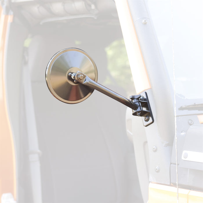 Rugged Ridge 11025.10 Door Mirror Relocation Kit - Truck Part Superstore