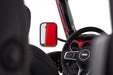 Rugged Ridge 11025.24 Rectangular Trail Mirror; Satin Black Powder Coat; - Truck Part Superstore