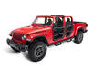 Rugged Ridge 11025.24 Rectangular Trail Mirror; Satin Black Powder Coat; - Truck Part Superstore