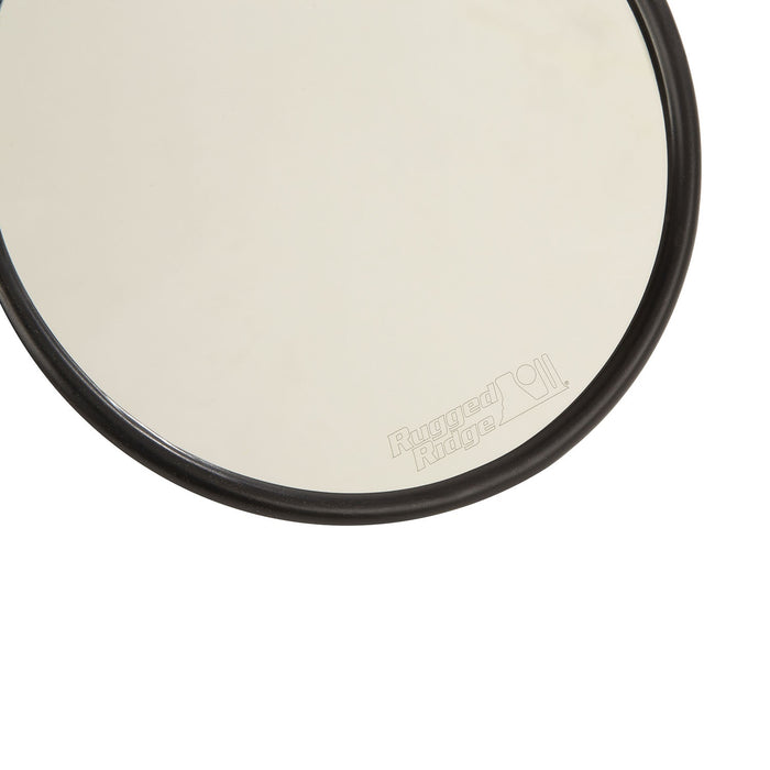 Rugged Ridge 11025.25 Round Trail Mirror Kit; 2 pc.; - Truck Part Superstore