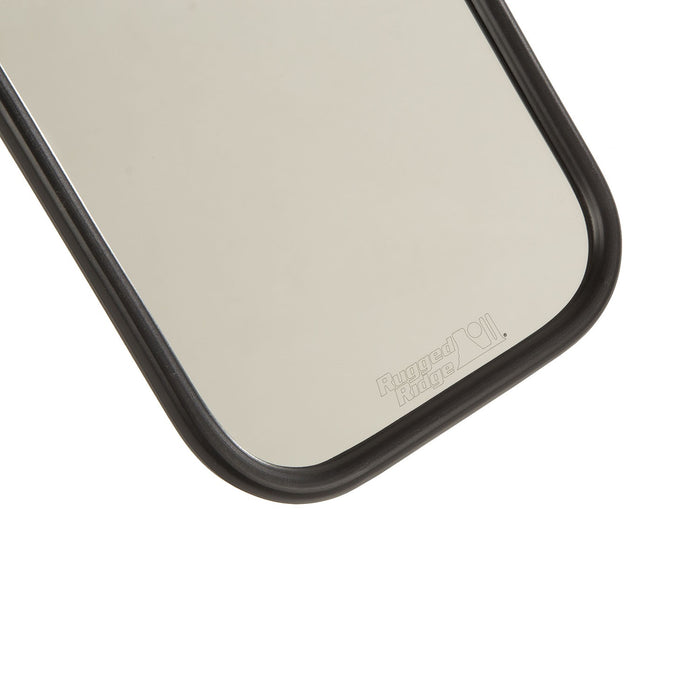 Rugged Ridge 11025.26 Rectangular Trail Mirror Kit; 2 pc.; - Truck Part Superstore