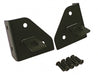 Rugged Ridge 11027.01 Windshield Hinge Light Bracket; Pair; Black; - Truck Part Superstore