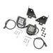 Rugged Ridge 11027.12 Windshield Bracket LED Light Kit; 3 in.; Square; Black; Pair; - Truck Part Superstore