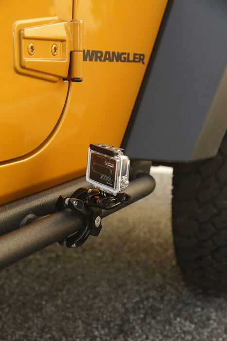 Rugged Ridge 11031.01 X-Clamp Light Mounting Bracket; Black; Fits All 1.25 to 2 in. Round Bars; - Truck Part Superstore