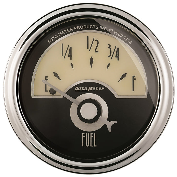 AutoMeter 1104 GAUGE; FUEL LEVEL; 2 1/16in.; 0OE TO 90OF; ELEC; CRUISER AD - Truck Part Superstore