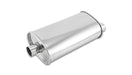 Vibrant Performance 1104 STREETPOWER Oval Muffler; 2.00 in. inlet/outlet; Center-Offset; - Truck Part Superstore