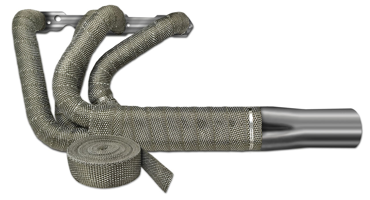 Thermo Tec 11062 Exhaust Wrap 50 Foot x 2 Inch Platinum Weave Lock Up To 1800 Degree F Rogue Series Thermo Tec - Truck Part Superstore