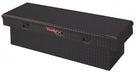TrailFX 110632 Crsovr Angled Sgl Lid Pwdr Ctd Black 16 Gauge Alum 63x19.25x13.5 Cap W/Tray - Truck Part Superstore