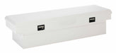 TrailFX 110701S Crsovr Std Sgl Lid Smooth Gloss White Steel 70.25x20.5x17 - Truck Part Superstore