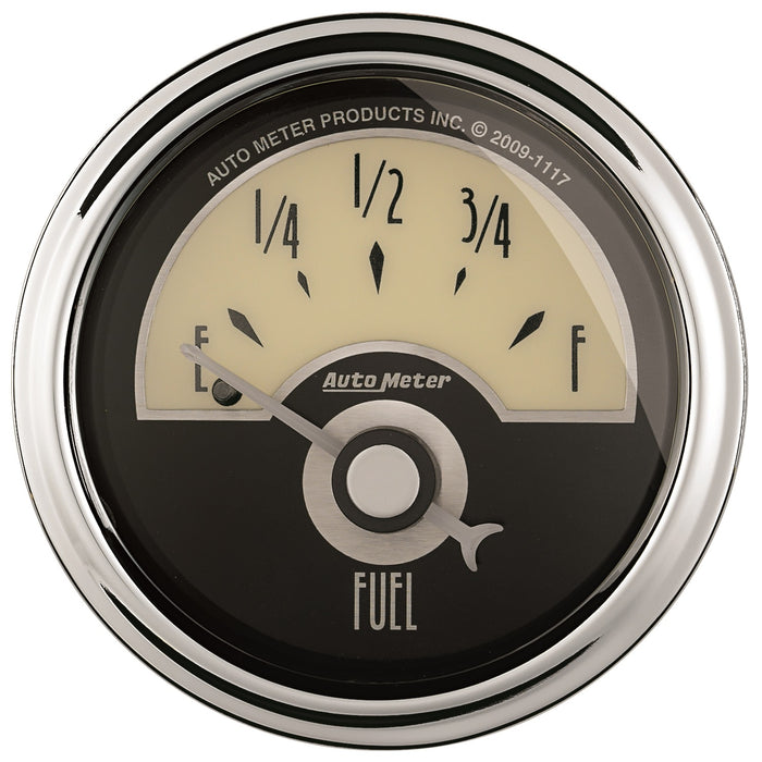 AutoMeter 1107 GAUGE; FUEL LEVEL; 2 1/16in.; 240OE TO 33OF; ELEC; CRUISER AD - Truck Part Superstore