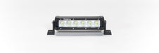 TrailFX 1108141 8 In 30W 2.40A At 12Vs 120 Deg Flood Beam 1350 Effect Lums Clear Lens Black Alum - Truck Part Superstore