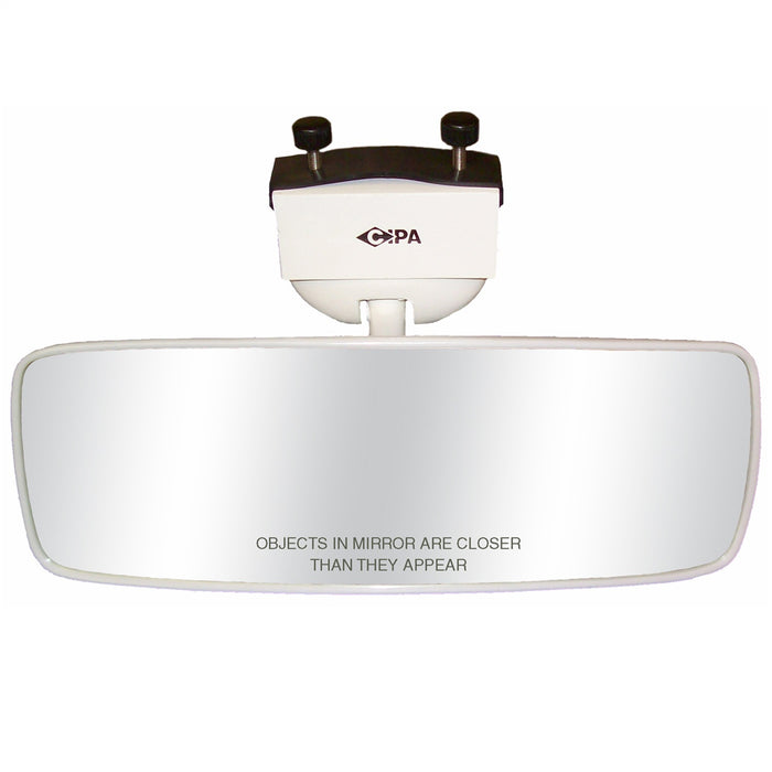 Cipa USA 11081 Comp II™ Boat Mirror; 4 in. x 11 in.; Convex White; - Truck Part Superstore