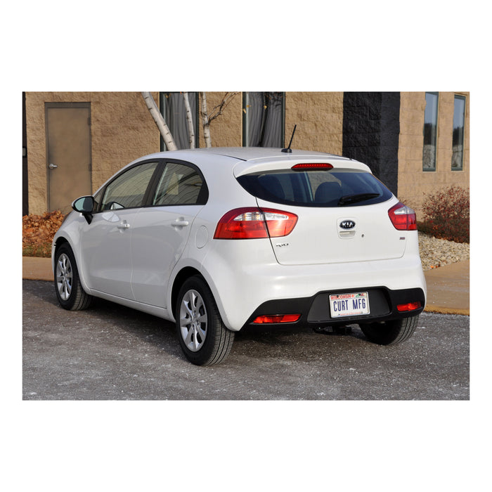 CURT 110943 Class 1 Trailer Hitch; 1-1/4in. Ball Mount; Select Hyundai Accent; Kia Rio - Truck Part Superstore