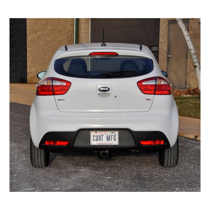 CURT 110943 Class 1 Trailer Hitch; 1-1/4in. Ball Mount; Select Hyundai Accent; Kia Rio - Truck Part Superstore